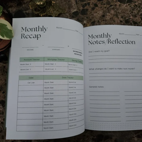 Budget Planner/Journal - Picture 6 of 6